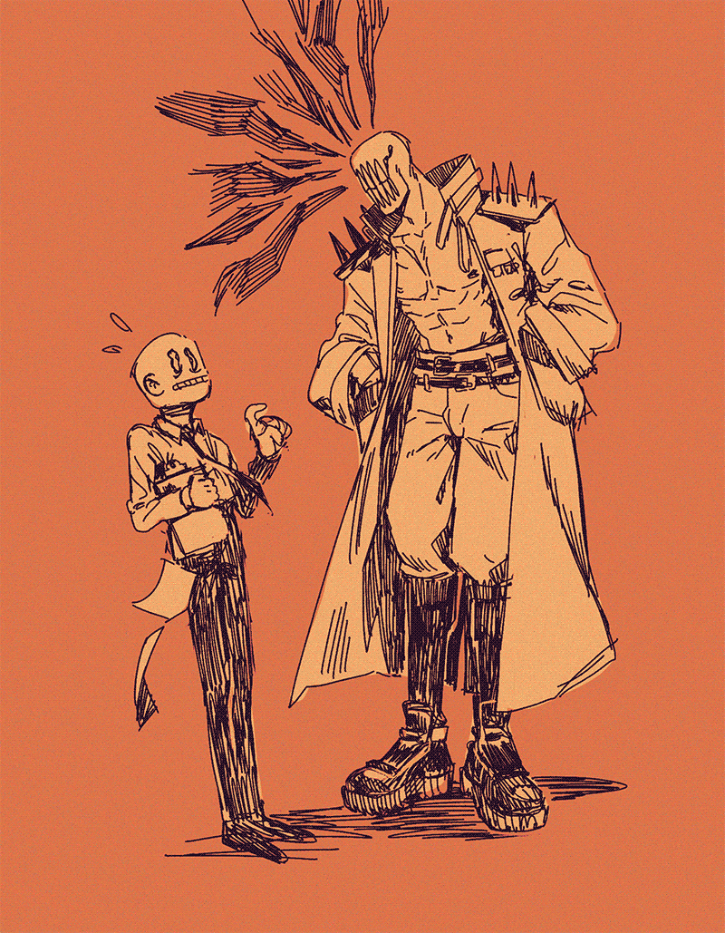 fanart of Dedan from OFF