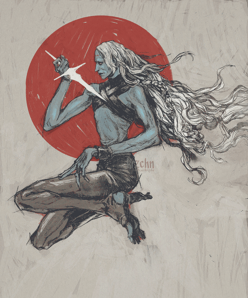 piece featuring Rev, my character