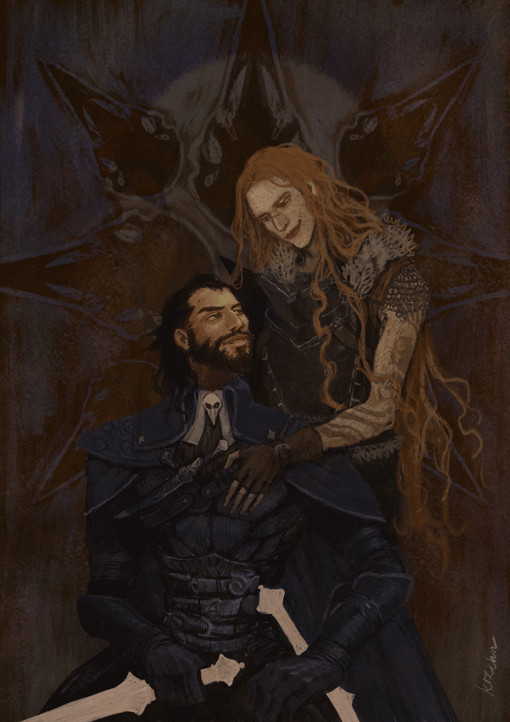 commission of the client's Rook alongside Lucanis