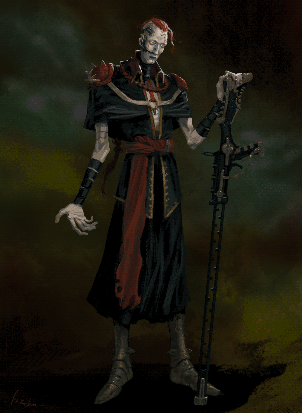 my Warhammer 40,000k character, Aster