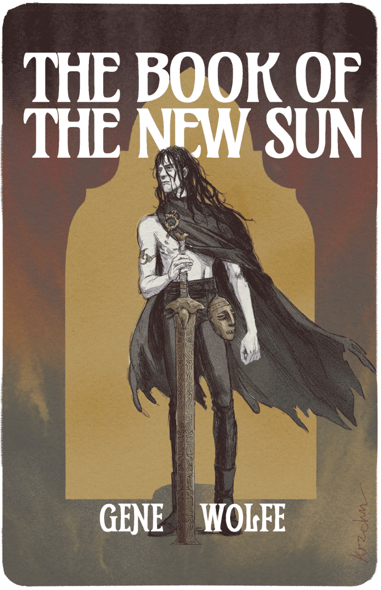 fanmade cover for the Book of the New Sun by Gene Wolfe